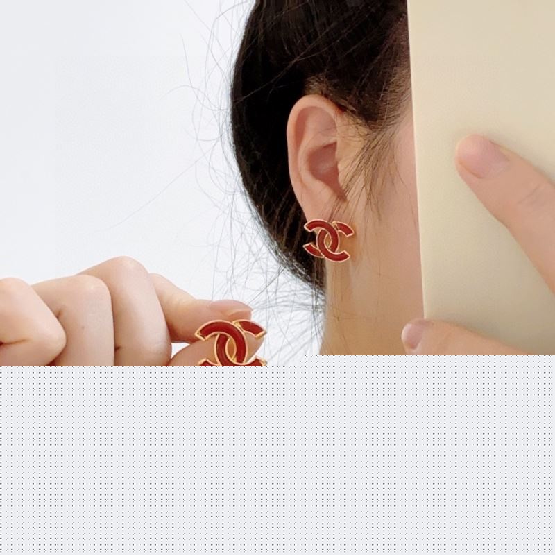 Ch*el earrings